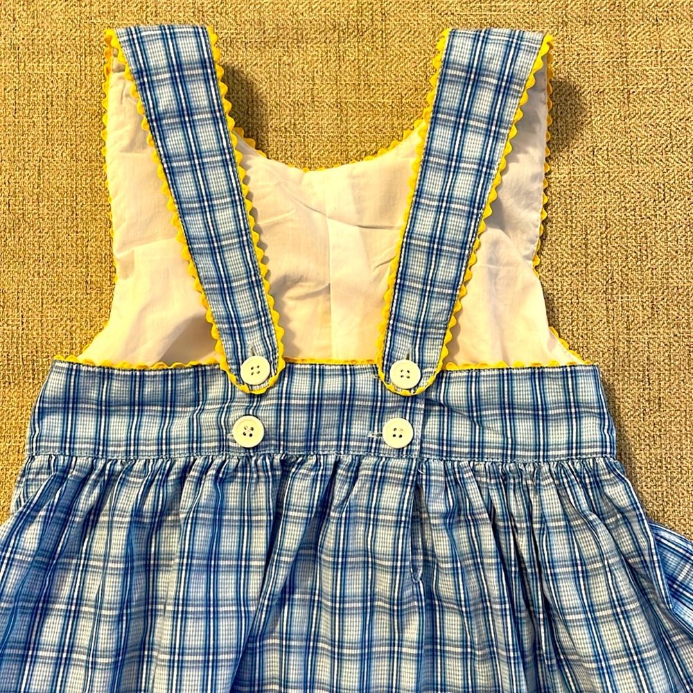 Smocked dolphin dress, size 4 - Picture 5 of 5